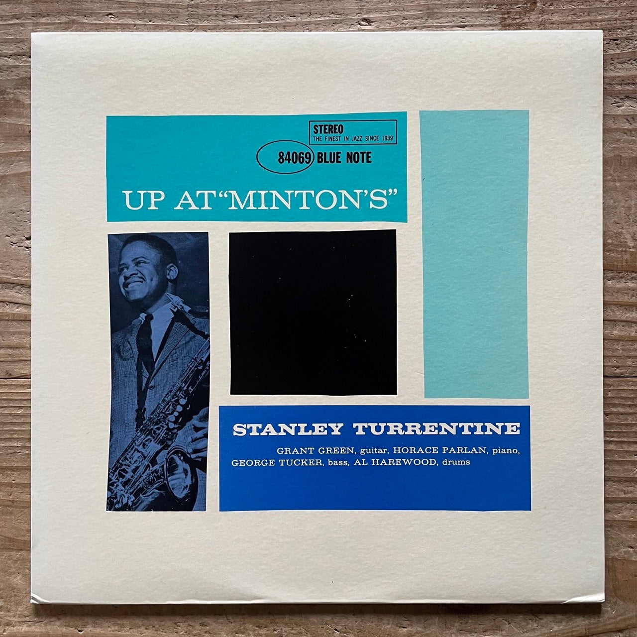STANLEY TURRENTINE / UP AT MINTON'S VOL.1 on Blue Note - Japan King LP K18P-9239