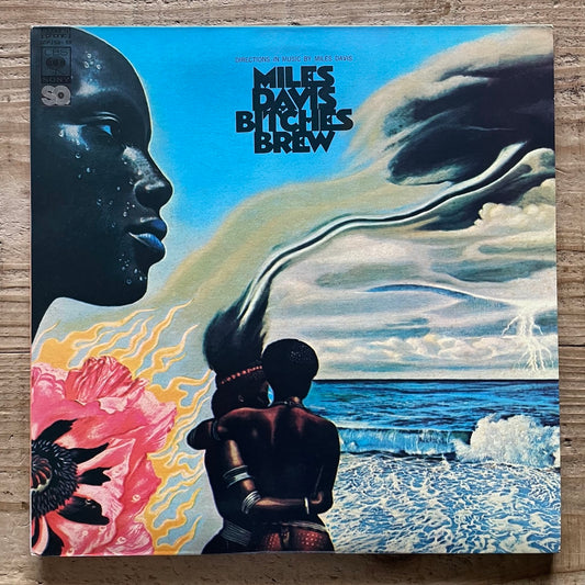 MILES DAVIS / BITCHES BREW - Japan CBS/SONY 2LP QUAD SOPJ-58/59