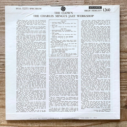 CHARLES MINGUS / THE CLOWN on Atlantic - Japan LP NM P-7509A
