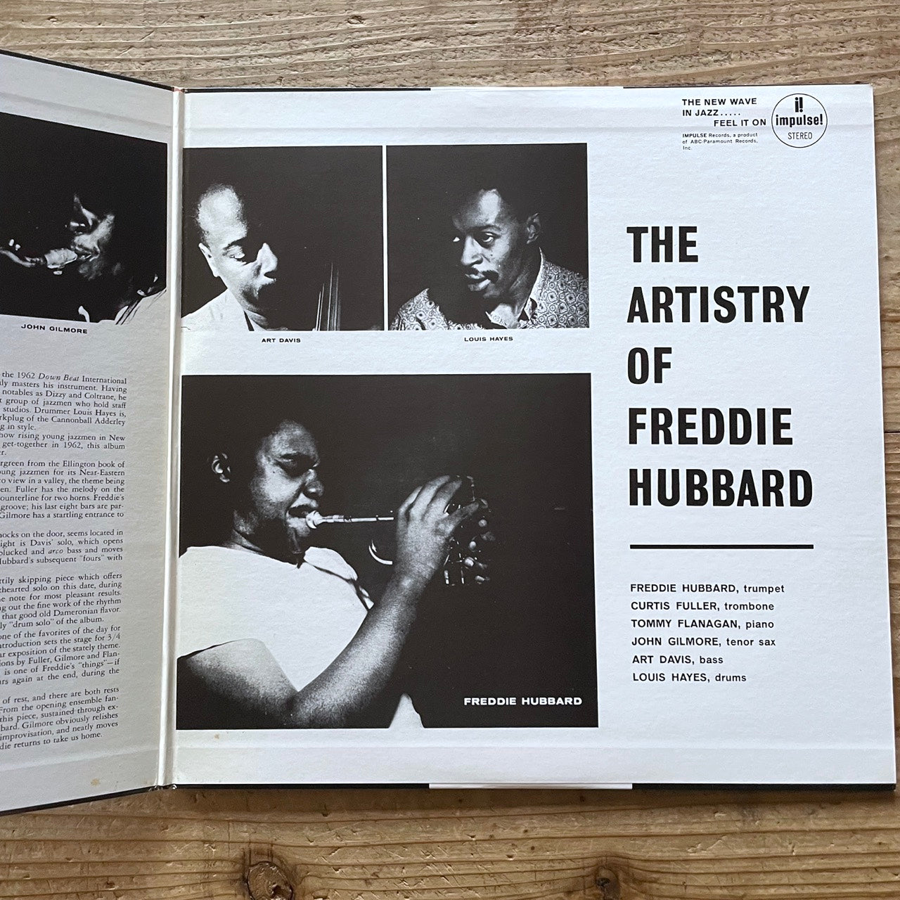 FREDDIE HUBBARD / THE ARTISTRY OF on Impulse - Japan GF LP YP-8535-AI