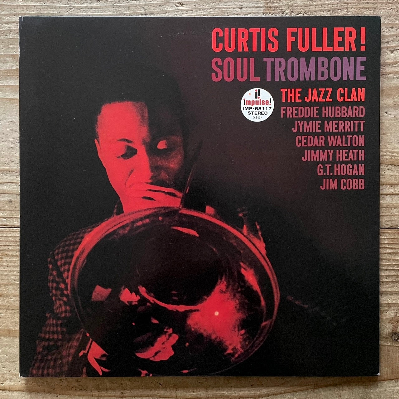 CURTIS FULLER / SOUL TROMBONE - THE JAZZ CLAN on Impulse - Japan GF LP IMP-88117