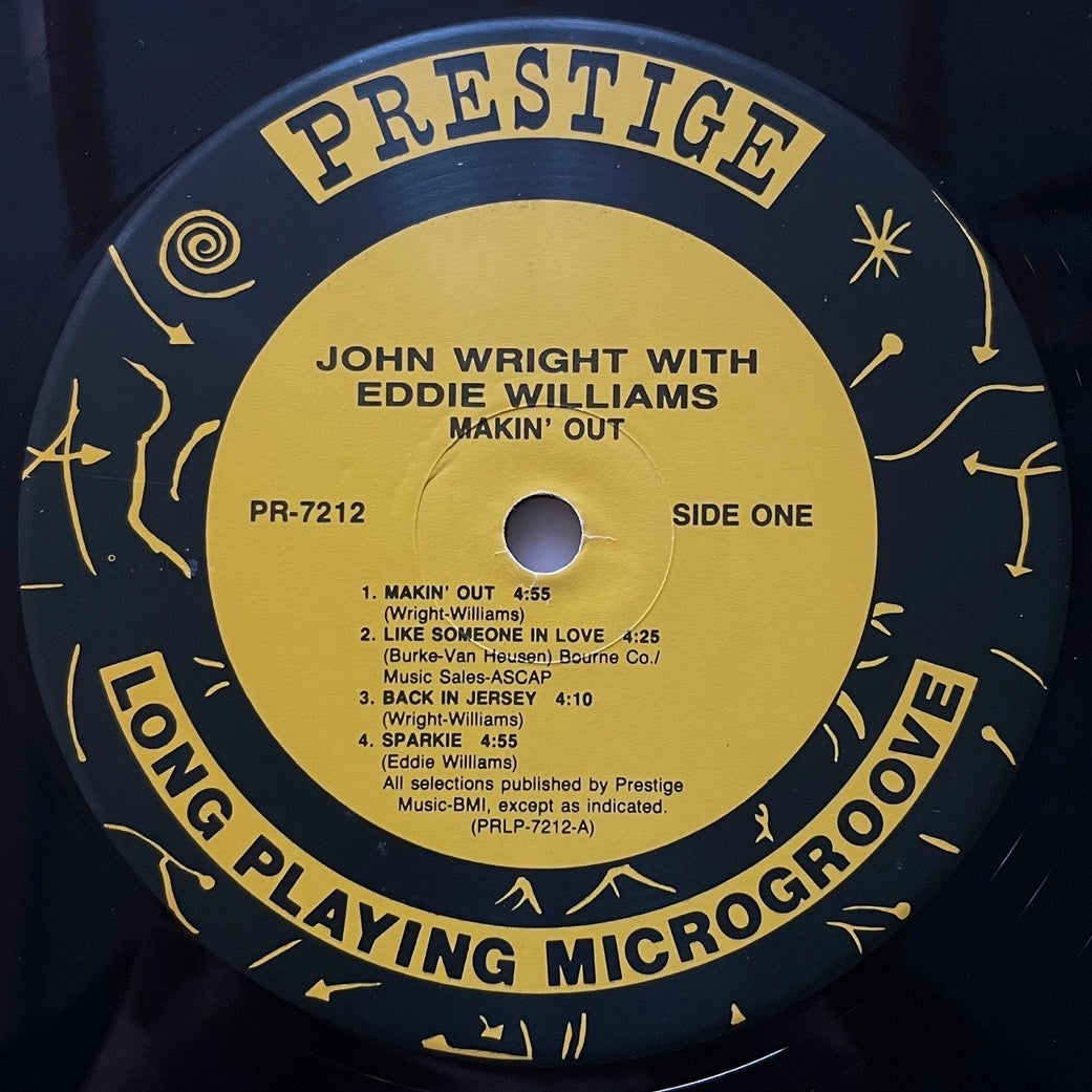 JOHN WRIGHT / MAKIN' OUT on Prestige - Japan LP NM WWLJ-7039 obi