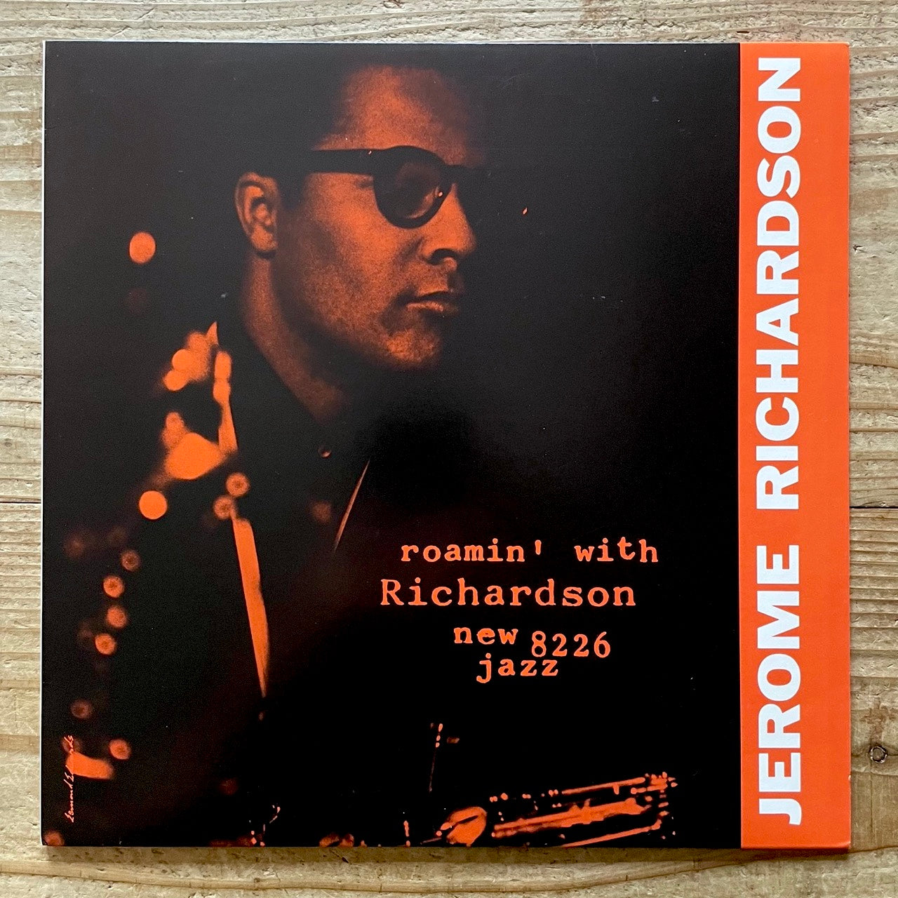JEROME RICHARDSON / ROAMIN' WITH RICHARDSON on New Jazz - Japan LP NM WWLJ-7027
