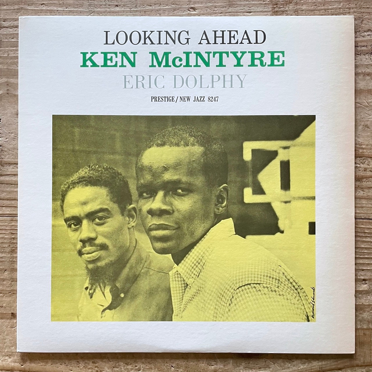 KEN McINTYRE with ERIC DOLPHY / LOOKING AHEAD on New Jazz - Japan Prestige LP SMJ-6566