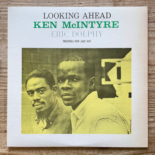 KEN McINTYRE with ERIC DOLPHY / LOOKING AHEAD on New Jazz - Japan Prestige LP SMJ-6566