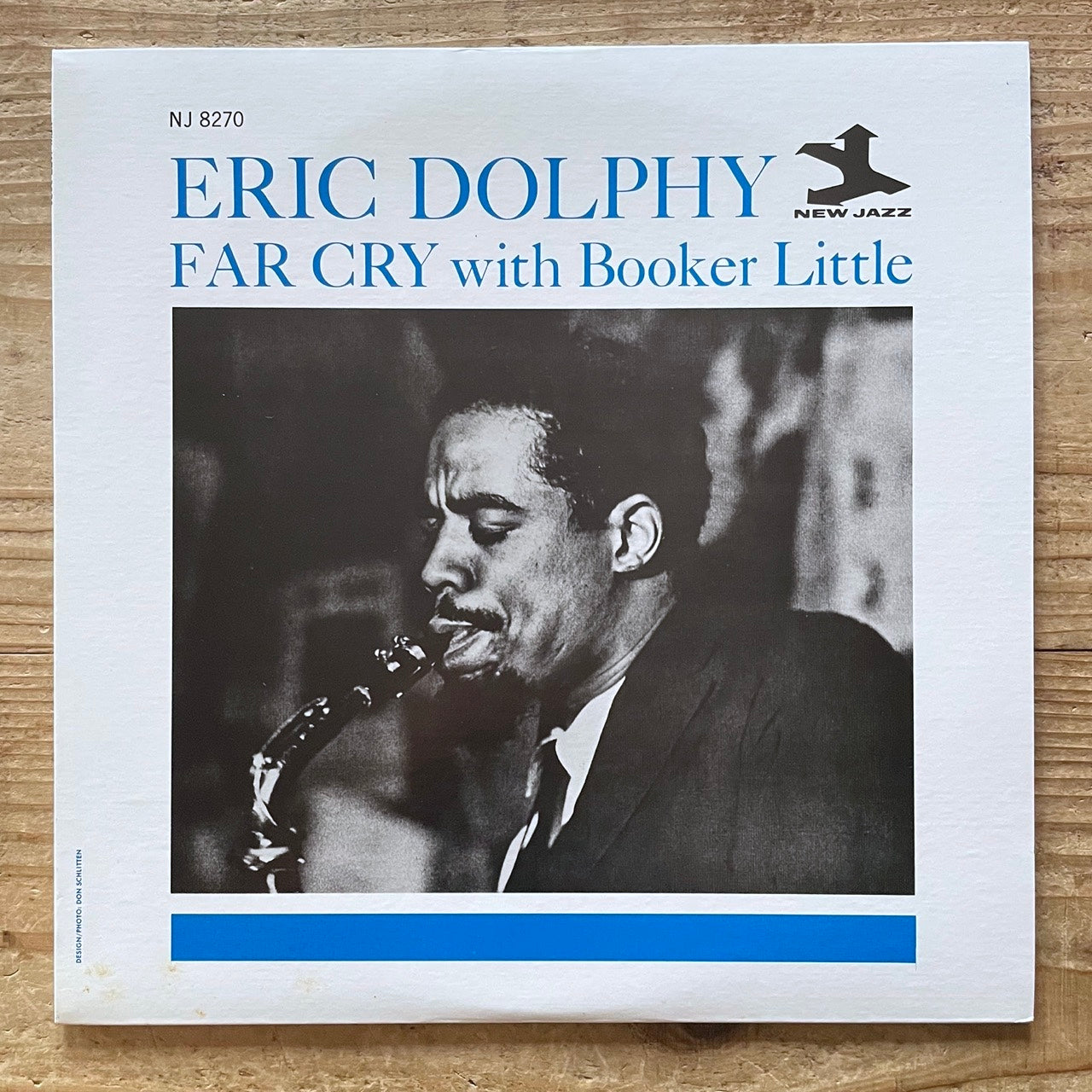 ERIC DOLPHY / FAR CRY with BOOKER LITTLE on New Jazz - Japan LP VIJ-228