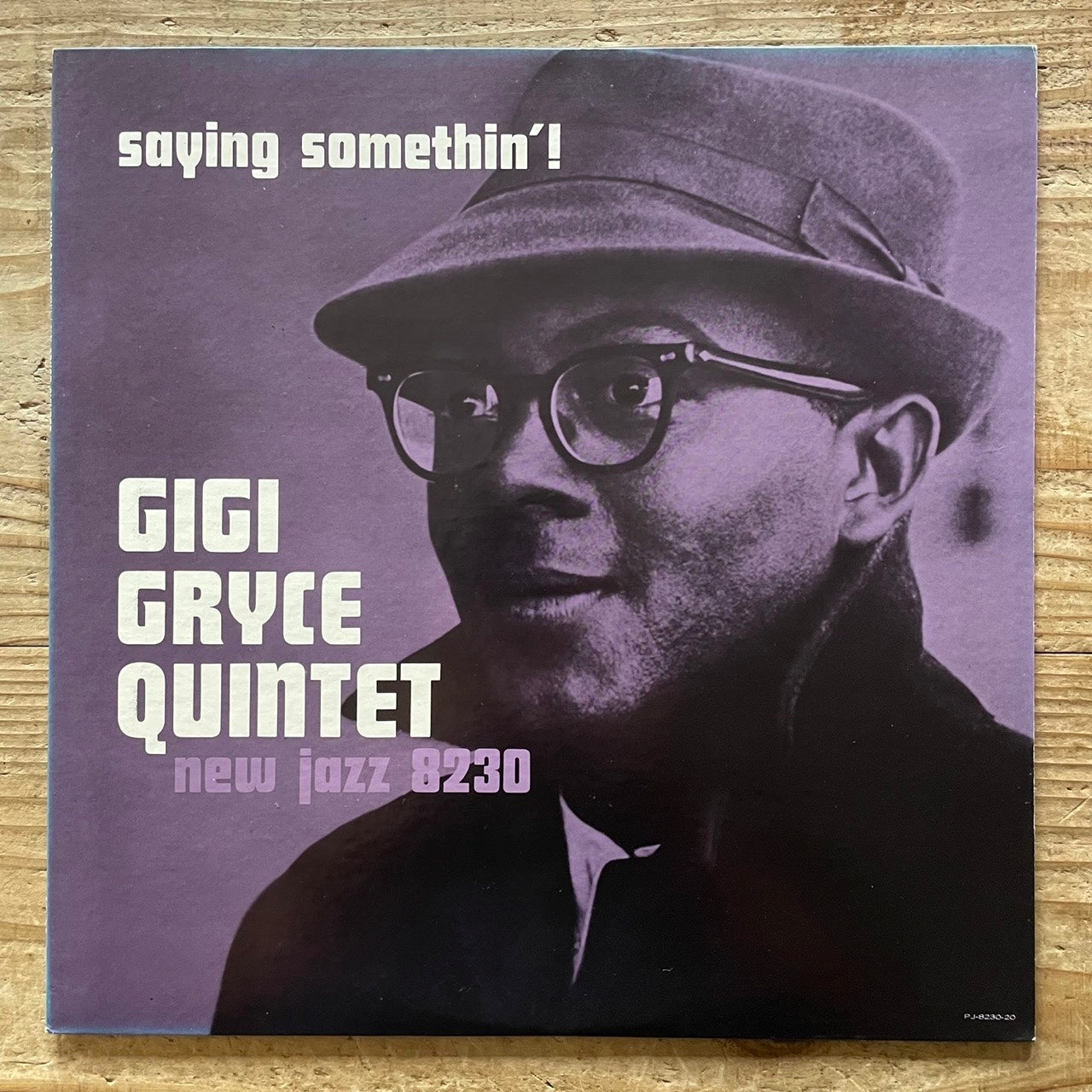 GIGI GRYCE QUINTET / SAYING SOMETHIN' on New Jazz - Japan Prestige LP PJ-20