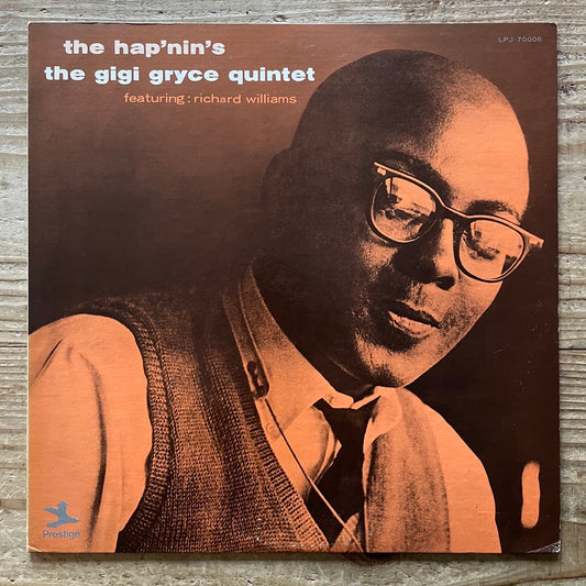 GIGI GRYCE QUINTET / THE HAP'NIN'S on New Jazz - Japan Prestige LP LPJ-70006