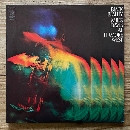 MILES DAVIS AT THE FILLMORE WEST / BLACK BEAUTY (2LP) - Japan CBS/SONY Original LP SOPJ-39/40