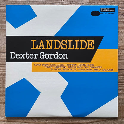 DEXTER GORDON / LANDSLIDE - Japan Blue Note King LP NM GXK-8175