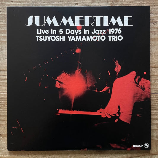 TSUYOSHI YAMAMOTO TRIO / SUMMERTIME on Three Blind Mice - Japan Original LP NM TBM-69