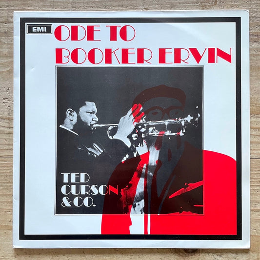 TED CURSON & CO. / ODE TO BOOKER ERVIN - Finnish Jazz LP reissue Eero Koivistoinen