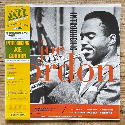 JOE GORDON / INTRODUCING on Emarcy - Japan MONO LP NM SJ-19607 obi