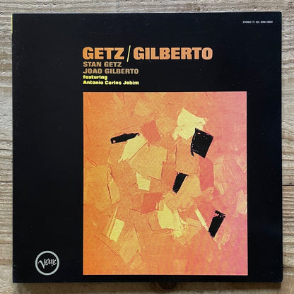 STAN GETZ - JOAO GILBERTO / GETZ/GILBERTO on Verve - Japan Gatefold LP 20MJ-0002