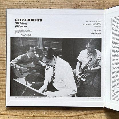 STAN GETZ - JOAO GILBERTO / GETZ/GILBERTO on Verve - Japan Gatefold LP 20MJ-0002