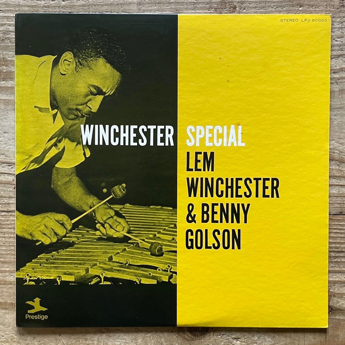LEM WINCHESTER with BENNY GOLSON / WINCHESTER SPECIAL on New Jazz - Japan Prestige LP LPJ-80003