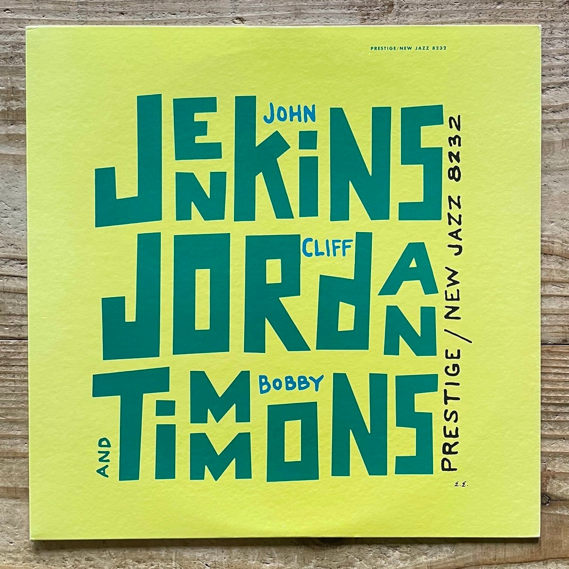 JOHN JENKINS, CLIFF JORDAN AND BOBBY TIMMONS on New Jazz - Japan MONO LP NM SMJ-6299