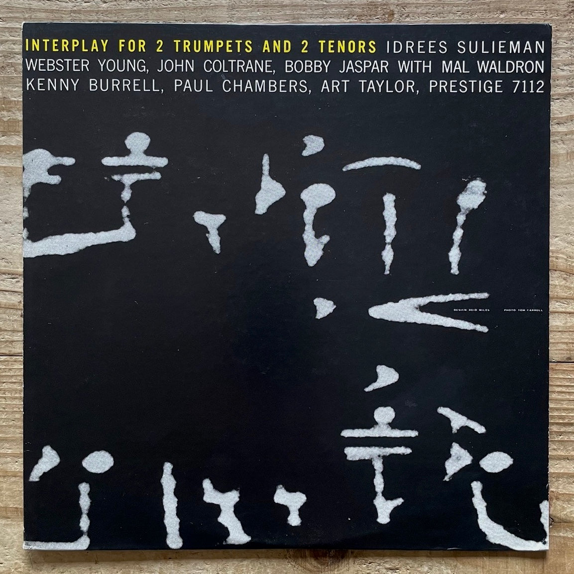 IDREES SULIEMAN - WEBSTER YOUNG / INTERPLAY FOR 2 TRUMPETS AND 2 TENORS on Prestige - Japan MONO LP VIJ-5028
