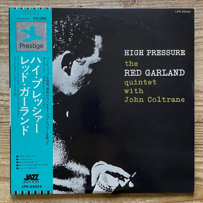 RED GARLAND QUINTET with JOHN COLTRANE / HIGH PRESSURE - Japan Prestige MONO LP LPR-88059 obi