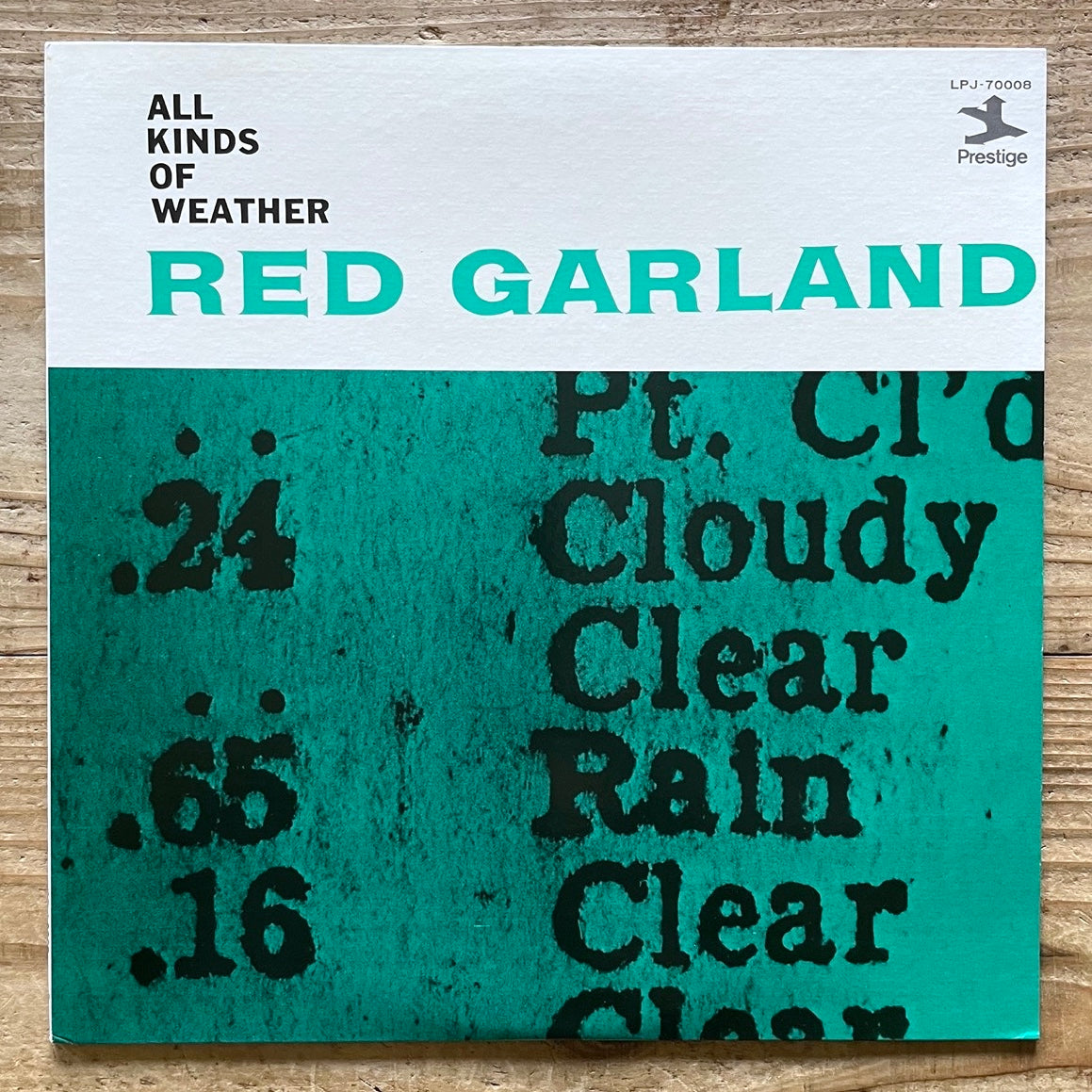RED GARLAND TRIO / ALL KINDS OF WEATHER on Prestige - Japan LP LPJ-70008