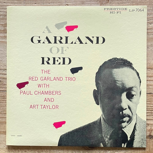 RED GARLAND TRIO / A GARLAND OF RED on Prestige - Japan MONO LP SMJ-6579