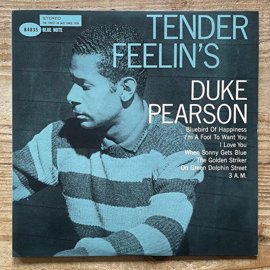 DUKE PEARSON / TENDER FEELIN'S on Blue Note - Japan King LP GXK-8146
