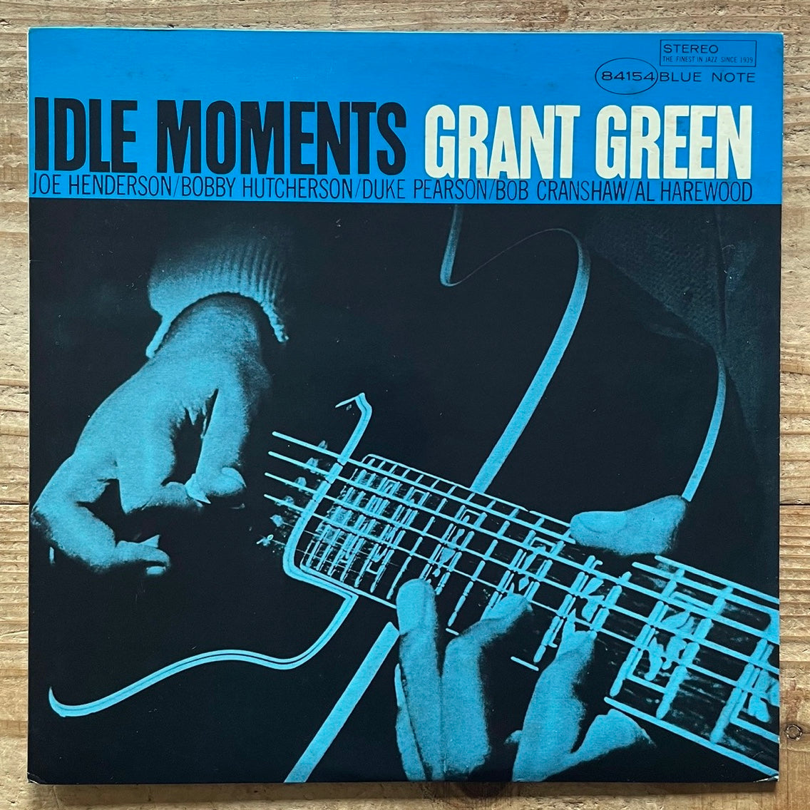 GRANT GREEN / IDLE MOMENTS on Blue Note - Japan King LP GXF-3178