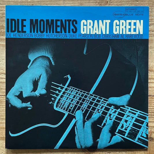 GRANT GREEN / IDLE MOMENTS on Blue Note - Japan King LP GXF-3178