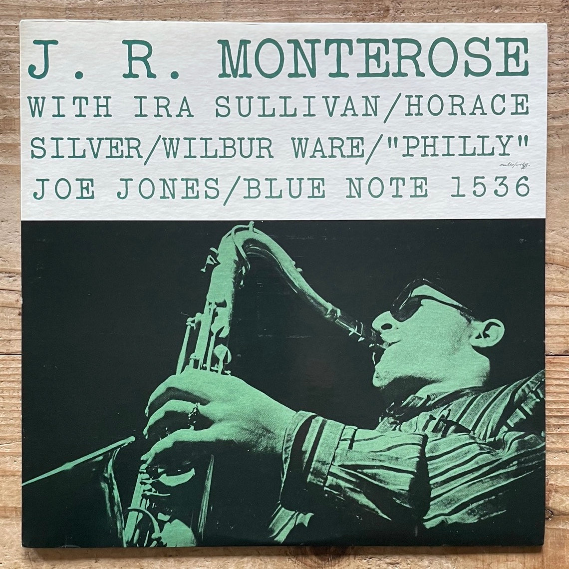 J.R. MONTEROSE on Blue Note BLP 1536 - US UA MONO LP