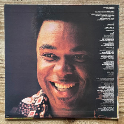 FREDDIE HUBBARD / HIGH ENERGY - Japan CBS/SONY NM LP SOPM-137