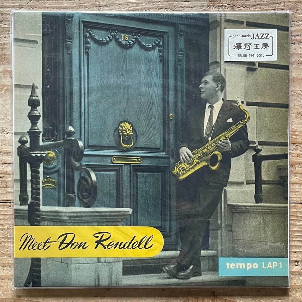 DON RENDELL QUARTET / MEET DON RENDELL on UK Tempo 10" - Japan Sawano reissue NM