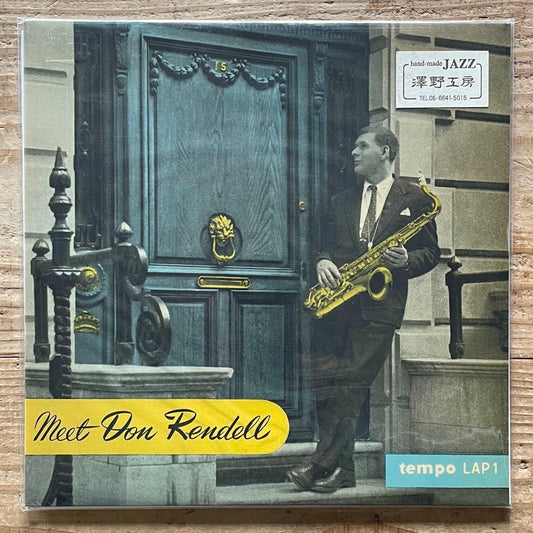 DON RENDELL QUARTET / MEET DON RENDELL on UK Tempo 10" - Japan Sawano reissue NM