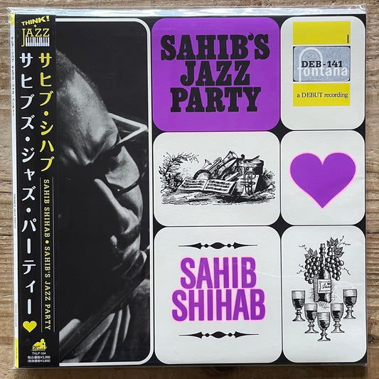 SAHIB SHIHAB / SAHIB'S JAZZ PARTY on Danish Debut - Japan 200g THLP-104 obi