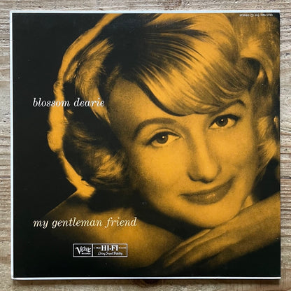 BLOSSOM DEARIE / MY GENTLEMAN FRIEND on Verve - Japan LP 23MJ3193