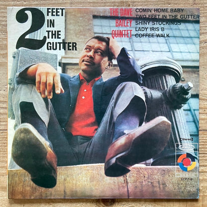 DAVE BAILEY QUINTET / TWO FEET IN THE GUTTER on Epic - Japan LP ECPZ-4