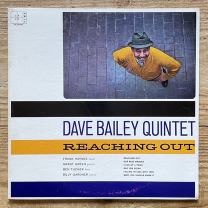 DAVE BAILEY QUINTET feat. GRANT GREEN / REACHING OUT on Jazz Time - Japan LP PA-3078