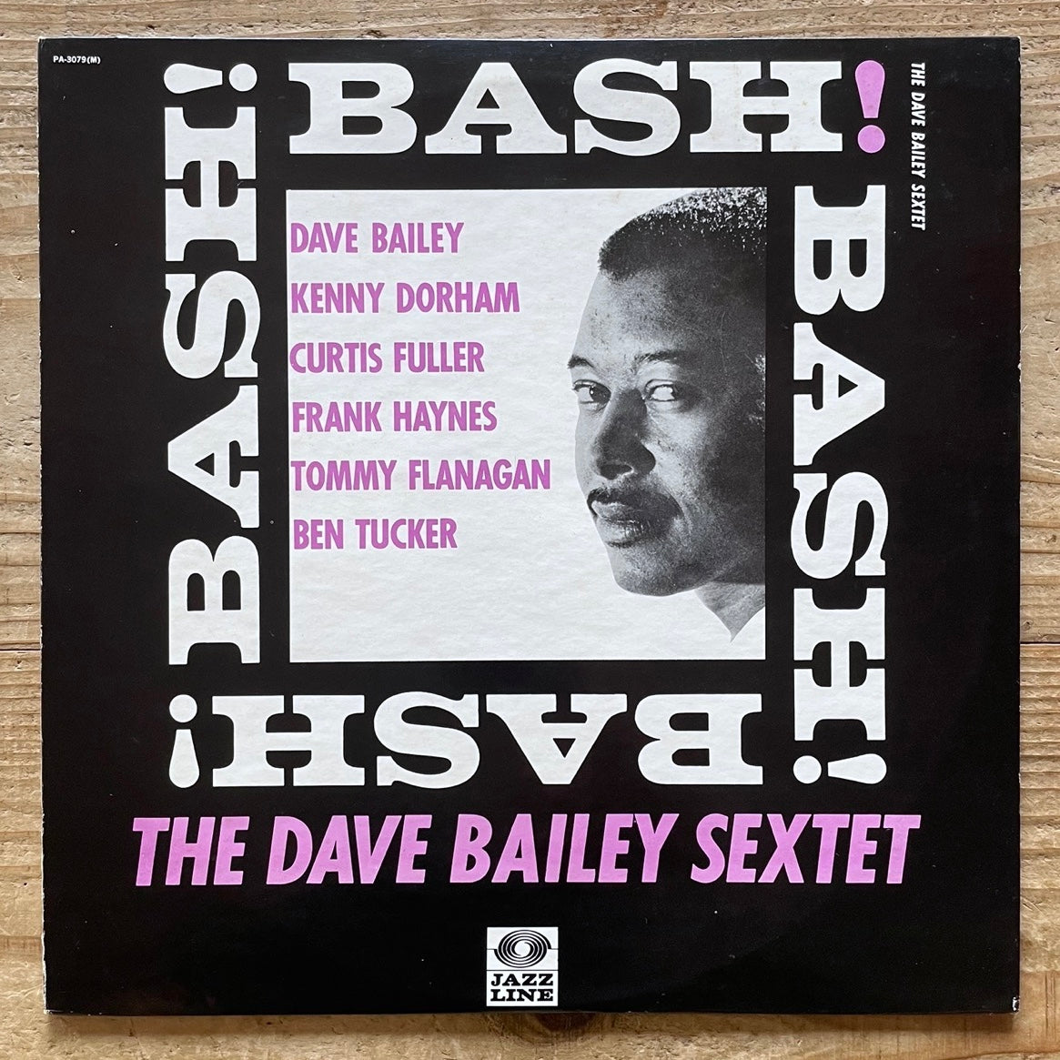 DAVE BAILEY SEXTET / BASH on Jazzline - Japan LP PA-3079