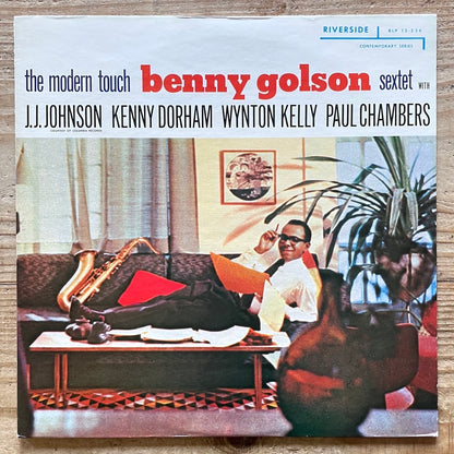 BENNY GOLSON SEXTET / MODERN TOUCH - Japan Riverside LP SMJ-6070