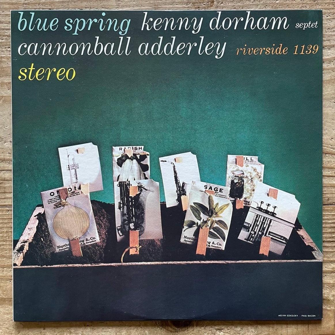 KENNY DORHAM / BLUE SPRING on Riverside - Japan LP SMJ-6283