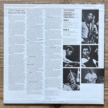 CHICO FREEMAN / BEYOND THE RAIN on Contemporary - Japan King LP GP-3182