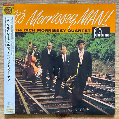 DICK MORRISSEY QUARTET / IT'S MORRISSEY, MAN! on UK Fontana - Japan LP NM UCJU-9048 obi