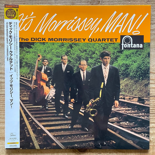 DICK MORRISSEY QUARTET / IT'S MORRISSEY, MAN! on UK Fontana - Japan LP NM UCJU-9048 obi