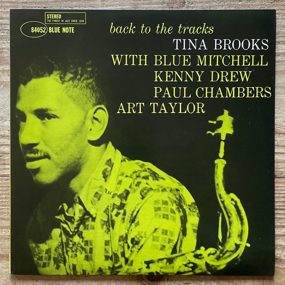 TINA BROOKS / BACK TO THE TRACKS on Blue Note - Japan Original PROMO LP NM BRP-8033