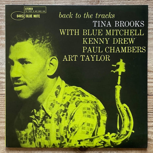 TINA BROOKS / BACK TO THE TRACKS on Blue Note - Japan Original PROMO LP NM BRP-8033