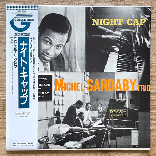 MICHEL SARDABY TRIO / NIGHT CAP on French Debs - Japan LP NM CEJC00083 obi