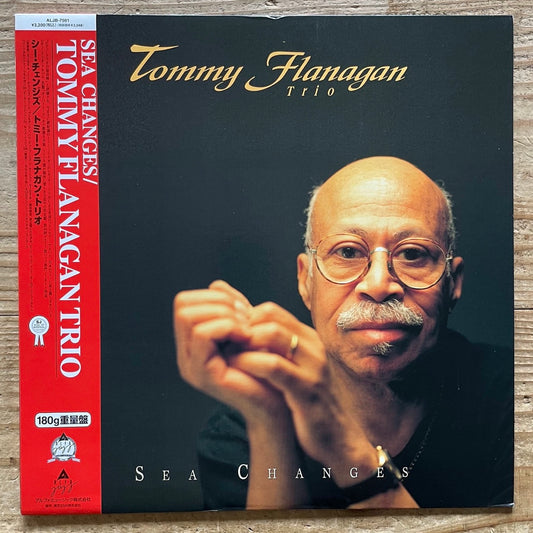 TOMMY FLANAGAN TRIO / SEA CHANGES on Alfa - Japan Original 180g Audiophile LP NM ALJB-7501 obi