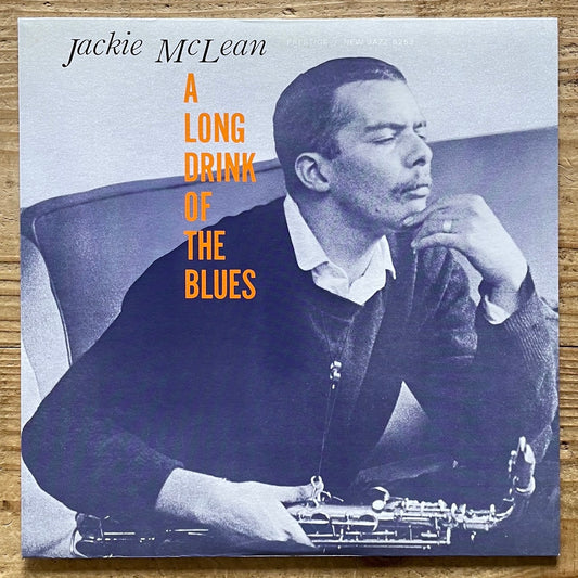 JACKIE McLEAN / A LONG DRINK OF THE BLUES on New Jazz - Japan LP NM VIJJ-30028