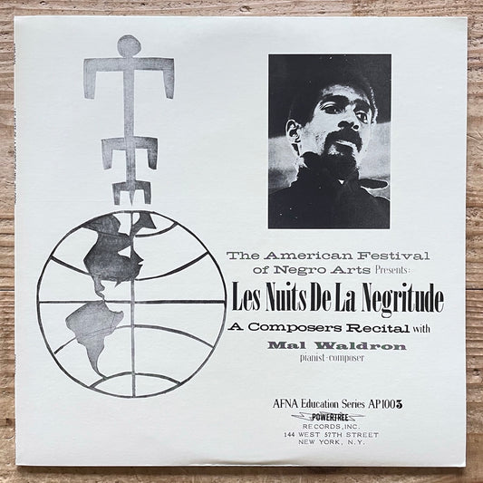MAL WALDRON / LES NUITS DE LA NEGRITUDE - QUIET TEMPLE - Japan LP NM K18P-9391