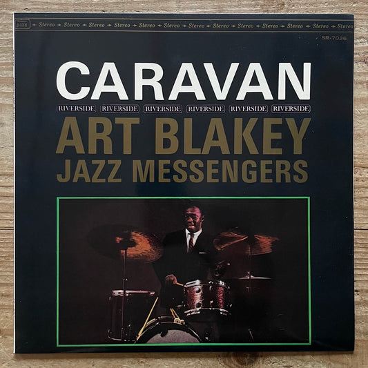 ART BLAKEY AND THE JAZZ MESSENGERS / CARAVAN on Riverside - 60's Japan DG LP NM SR-7036