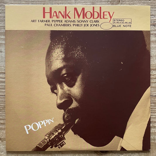 HANK MOBLEY / POPPIN' on Blue Note - Original Japan Blue Note King LP NM GXK-8163